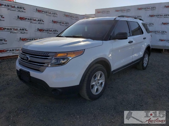 2013 Ford Explorer CURRENT SMOG