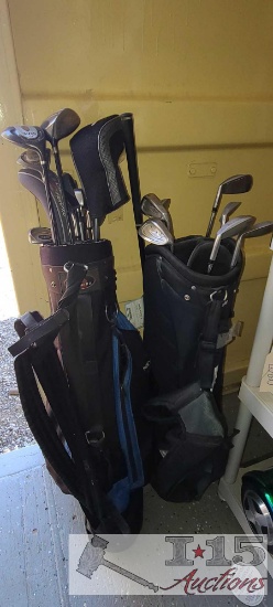 Golf Clubs With Caddy