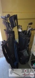 Golf Clubs With Caddy