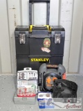 Stanley Detachable Tool Box, Dremel Kit, Black+Decker Jump-Start, Socket, And More