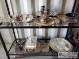 Silver Plated Platters, Serving Trays, and More!
