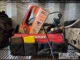 Husky Tool Bag Full Of Tools, Power Scissors, Tourch, and More!
