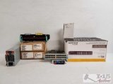2 Netgear 24 Port 10/100 Mbps Switch, Hp Zl Module, Advanced Management Module And More