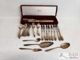 Silver Plated Rogers And Mikasa Silverware