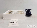 Technique Flame Stovetop Cookware, Pitcher, And Plate