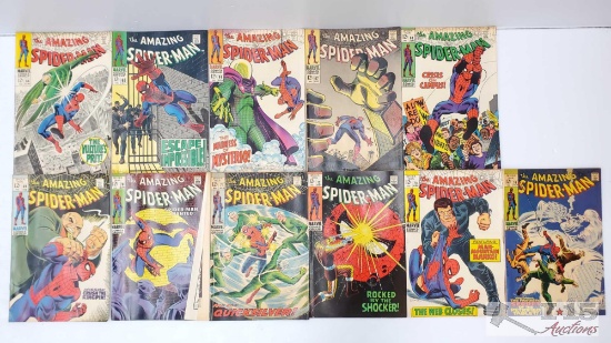 The Amazing Spider-Man Comic Books Issues 64-74