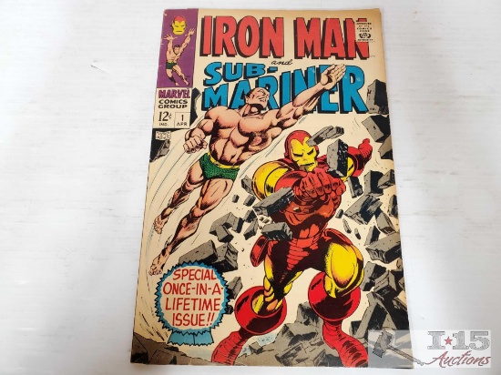 Iron Man And Sub-Mariner First Issue Comic Book