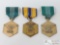 3 Military Merit Medals