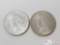 2 1925 Silver Peace Dollars