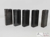 Five 16 Round .30 Carbine Magazines