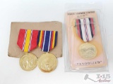 National Defense Medal, War On Terrorism Service Medal, Afghanistan Campaign Medal