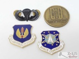 US Airforce In Europe Badge, Space Command Badge, and More!