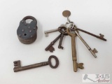 Vintage Lock and Keys