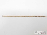 14k Gold Bracelet, 2.8g