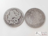 1878 and 1883 Morgan Silver Dollars