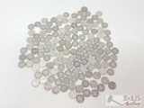 Silver Mercury Dimes and Silver Roosevelt Dimes - 332.9g