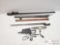 Mosin Wagant 1939r Rifle parts and a Mossberg Barrel