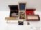 Costume Jewelry, Watch Case, And Jewelry Boxes