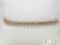 10K Gold Diamond Bracelet, 10.1g