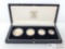 Britannia 1989 Fine Gold Coin Proof Set Royal Mint