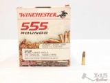 Approx 555 Rounds Of .22lr