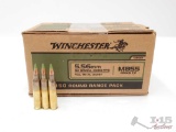 New In Box 150 Rounds Of Winchester 5.56mm 62 Grain, 3060 FPS M855 Green Tip