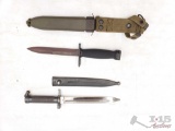 Two Bayonet Knives