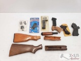 Rifle Stocks, Revolver Stocks, Pistol Grips, and more