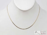 14k Gold Chain, 2.8g