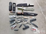 Knives From Smith and Wesson, Gerber, Schrade, Mossy Oak and Camillus