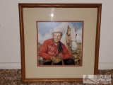 Framed Photo of Roy Rogers