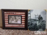 2 Pieces of Military Artwork