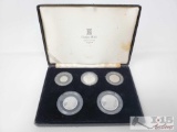 1986 Isle Of Man Fine Platinum Proof Set