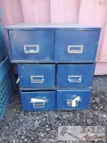 Metal Cabinet with Drawers