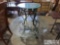 Glass Top End Table And Coffee Table