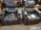 2 Leather Power Recliners
