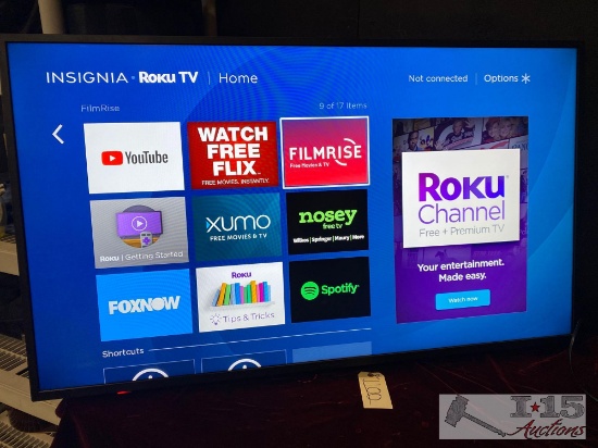 55? Insignia Roku Television