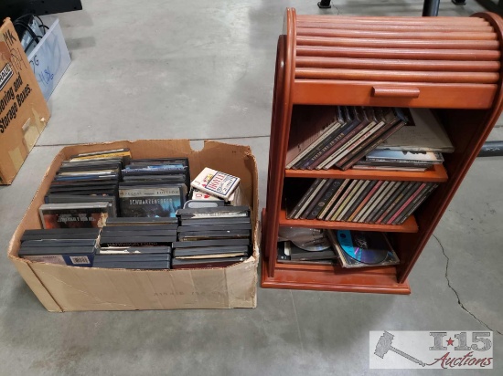 Miscellaneous movies and CDs