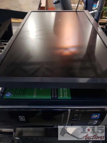 Lenovo Monitor and HP Tower