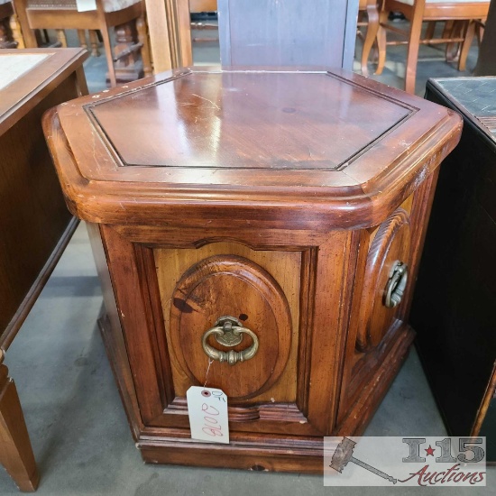 Wooden End Table