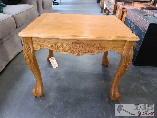Wooden End Table
