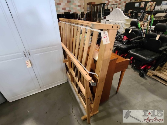 Wooden Full Bed Frame