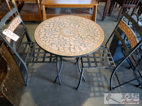 Metal Patio Set