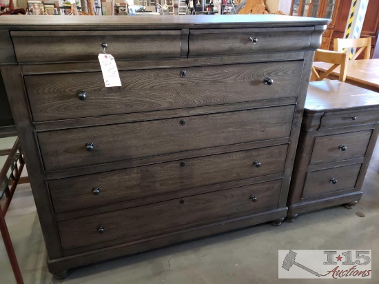 Wooden Dresser and Wooden nightstand