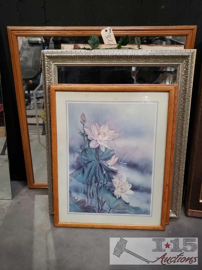 7 Pieces Of Art & Mirrors