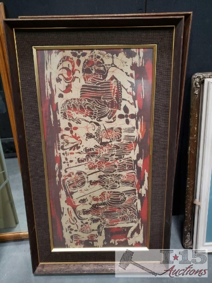 2 Pieces Of Framed Art