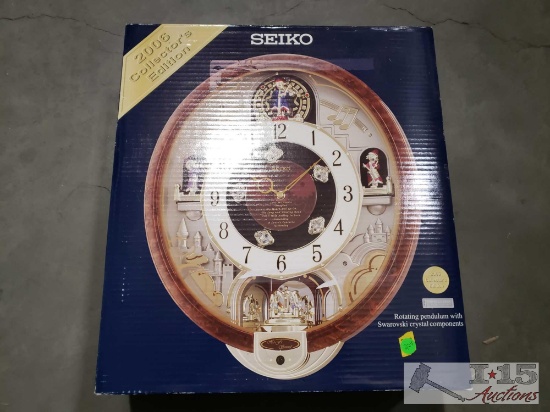 Seiko Collectors Edition Clock
