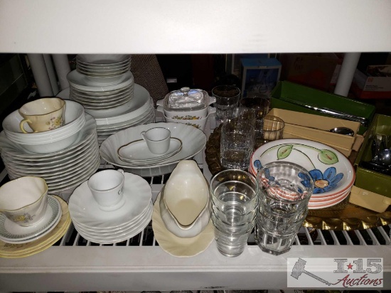 Yorkshire China, Corelle Glassware, and more