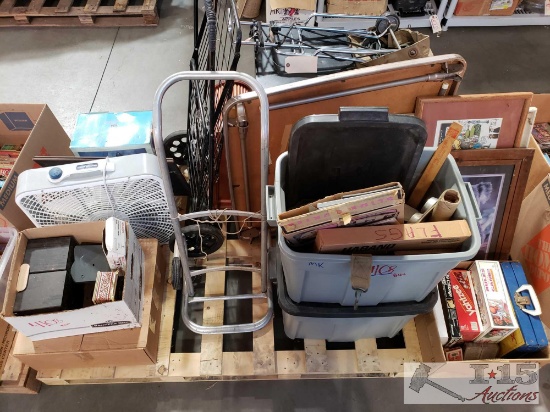 Artwork, Board games, Metal Dolly, Collapsible table, and more