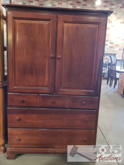Wood Entertainment Center